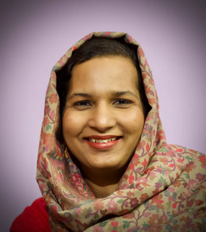 Portrait of Dr. Aqsa Shaikh.